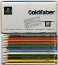 Карандаши Goldfaber в металлической коробке, 1950-е или 1960-е .A.W. Faber-Castell