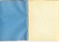 Тетрадь в синей обложке без рисунка ПЗБФ 2 кв. 1951 г. Тираж 39 млн.