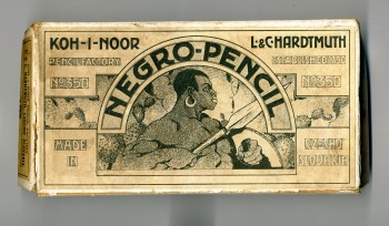 Упаковка (коробка + две дюжины в бумажных лентах) карандашей Koh-I-Noor, модель №350 Negro-Pencil