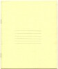 Тетрадь 12 л. Понинки, УССР. Обложка - финская желтая односторонняя мелованная бумага. На обороте "Дорогие друзья! Собирайте дикорастущие плоды, ягоды, грибы, лекарственные растения и сдавайте их на грибоварочные и заготовительные приемные пункты потребительской кооперации" . В линию. С полями. Серая линовка. Артикул 5003