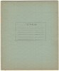 Тетрадь 12 л. Москва (предположительно). Фабрика беловых товаров №2 диплома 3-й степени. IV кв. 1964 г. На обороте правила поведения для школьников. В линию. С полями. Артикул 1081