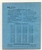 Тетрадь в синей обложке без рисунка ПЗБФ 2 кв. 1951 г. Тираж 39 млн.